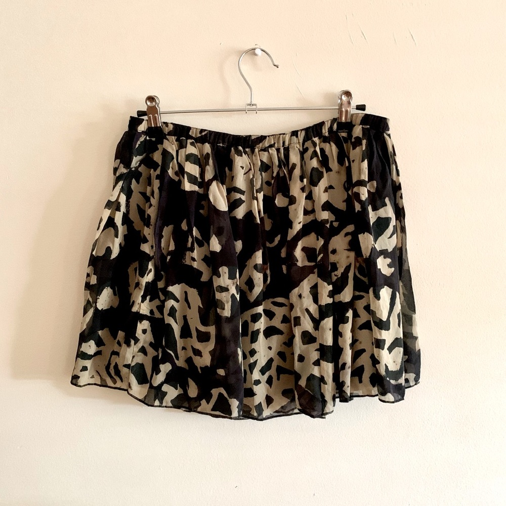 Madewell Broadway and Broome silk lined skirt S